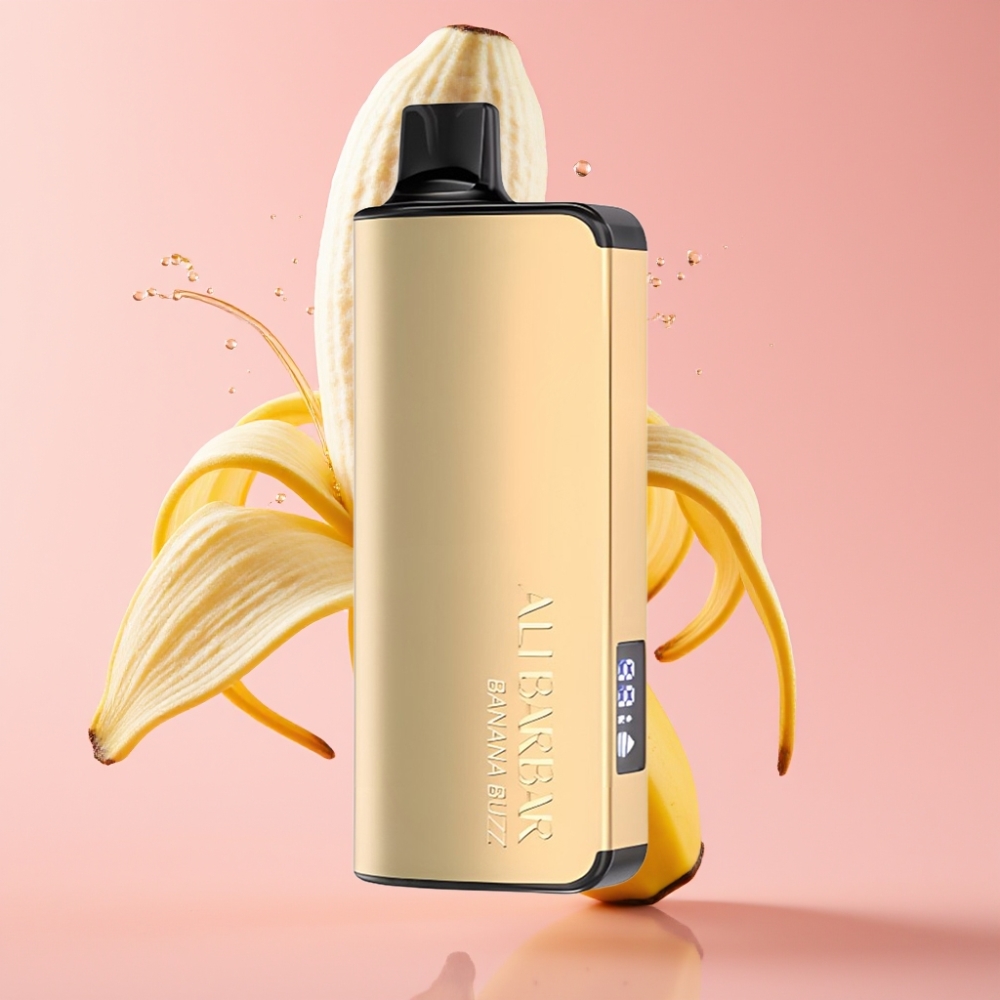 Alibarbar Ingot 9000 Puffs Jednokratna Vape Banana Buzz 22ml