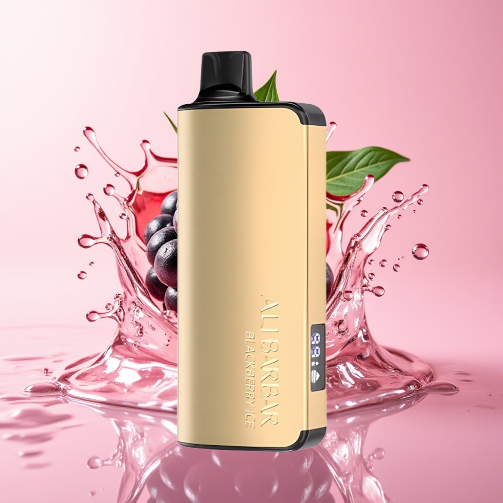 Alibarbar Ingot 9000 Puffs Jednokratna Vape Blackberry Ice 22ml