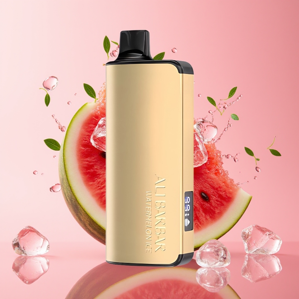 Alibarbar Ingot 9000 Puffs Jednokratna Vape Lubenica Led 22ml