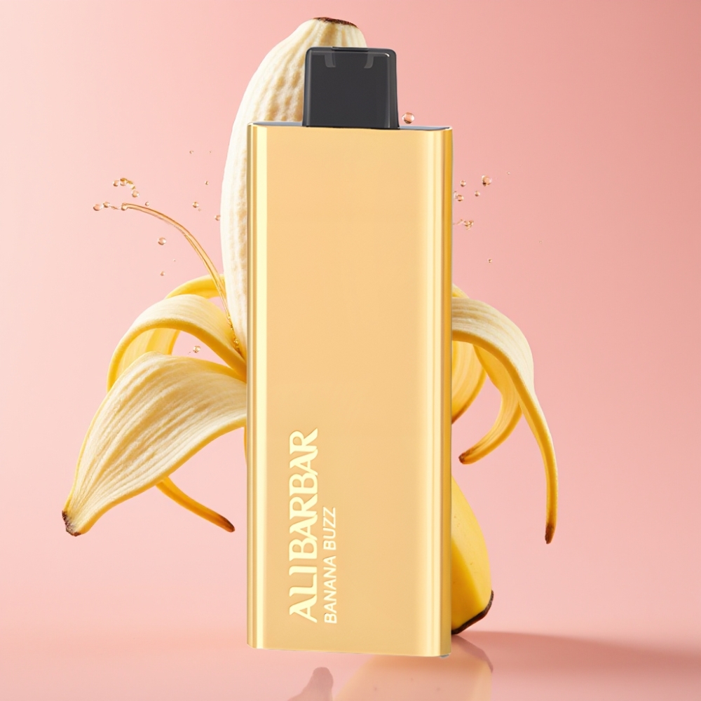 Alibarbar Pandora 7000 Puffova Jednokratna Vape Bananski Buzz 17 ml