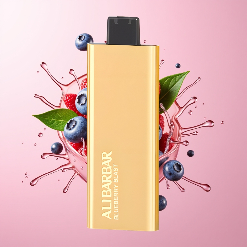 Alibarbar Pandora 7000 Puffs Disposable Vape Borovnica Eksplozija 17 ml