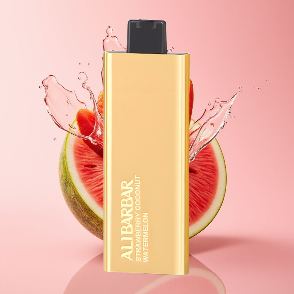 Alibarbar Pandora 7000 Puffs Disposable Vape Jagoda Kokos Lubenica 17 ml