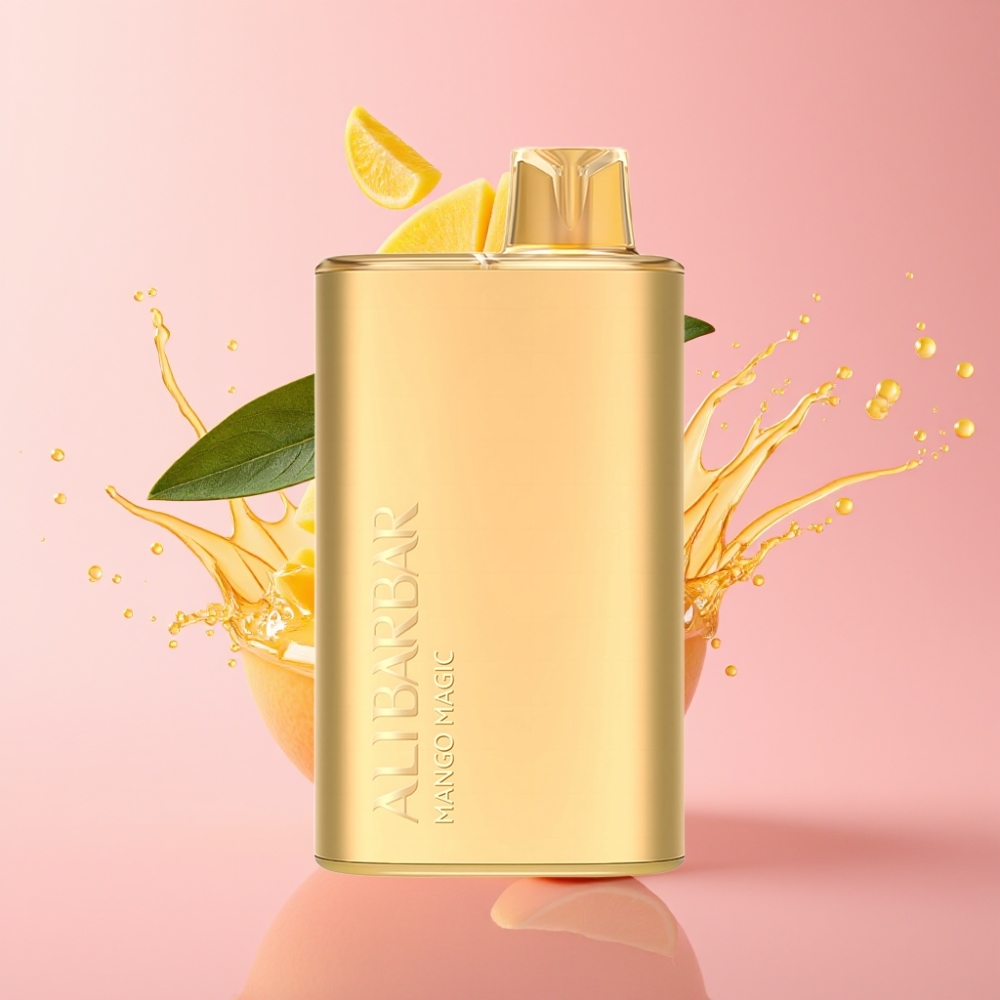 Alibarbar Rich 8000 Puffs Disposable Vape Magični Mango 20ml Alibarbar Rich 8000 Puffs Disposable Vape 2000mAh