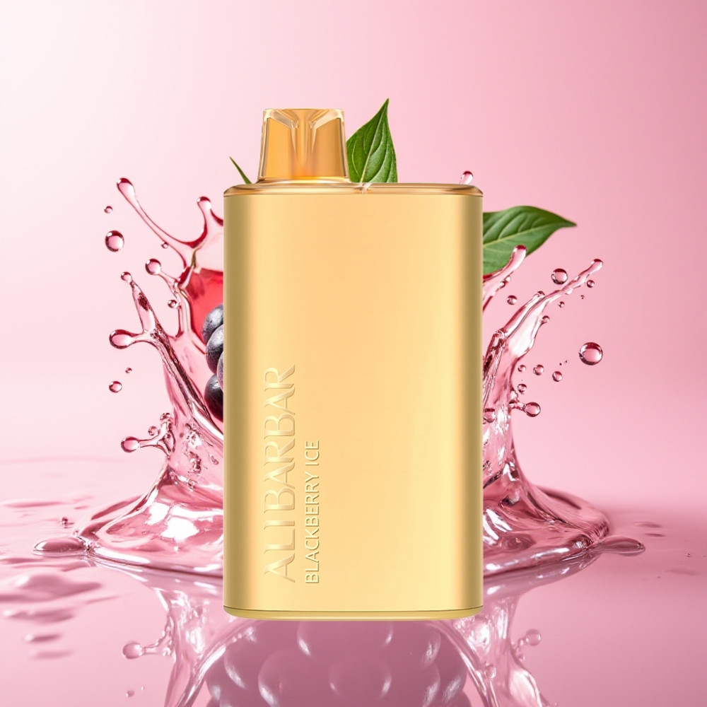 Alibarbar Rich 8000 Puffs Jednokratna Vape Blackberry Ice 20ml