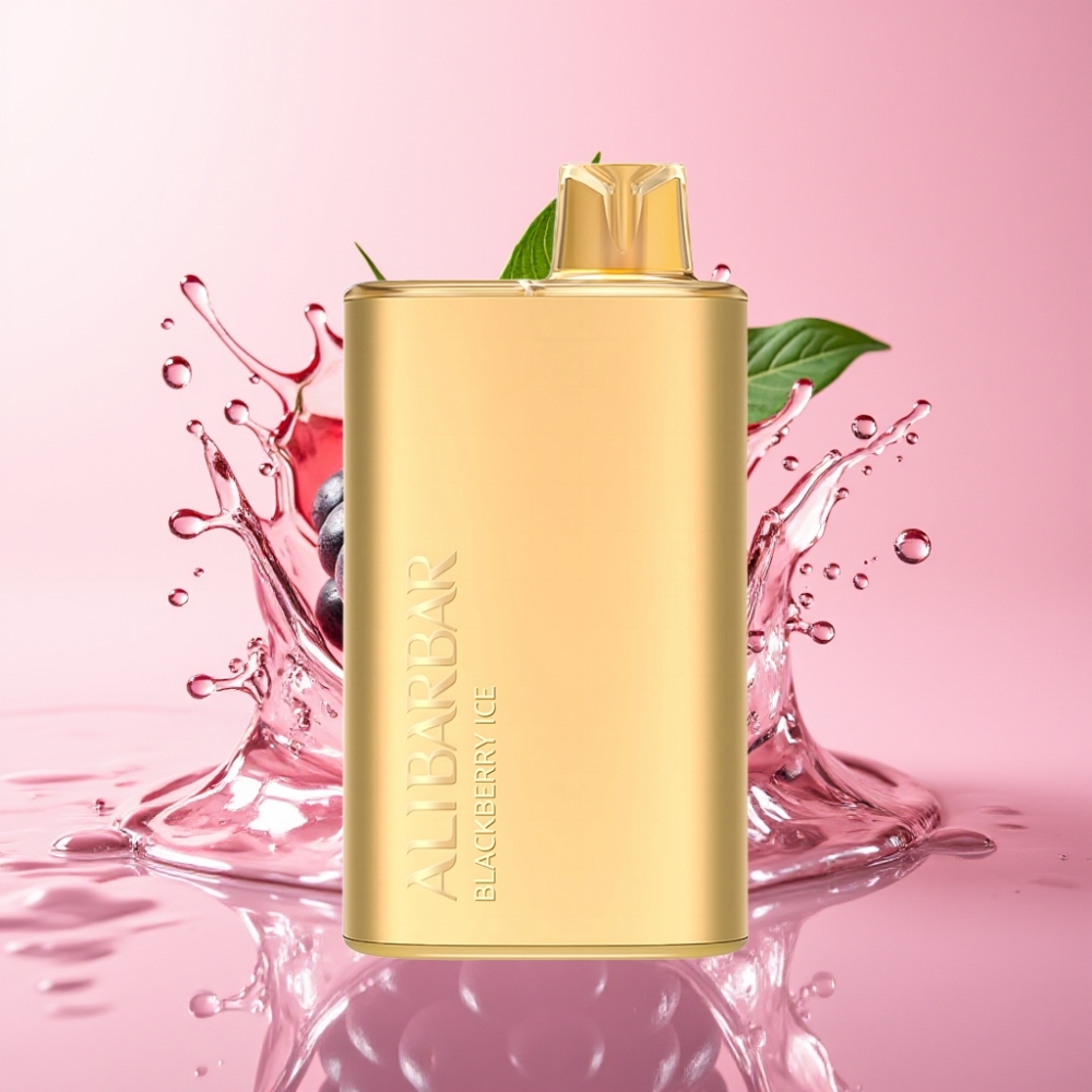 Alibarbar Rich 8000 Puffs Jednokratna Vape Blackberry Ice 20ml