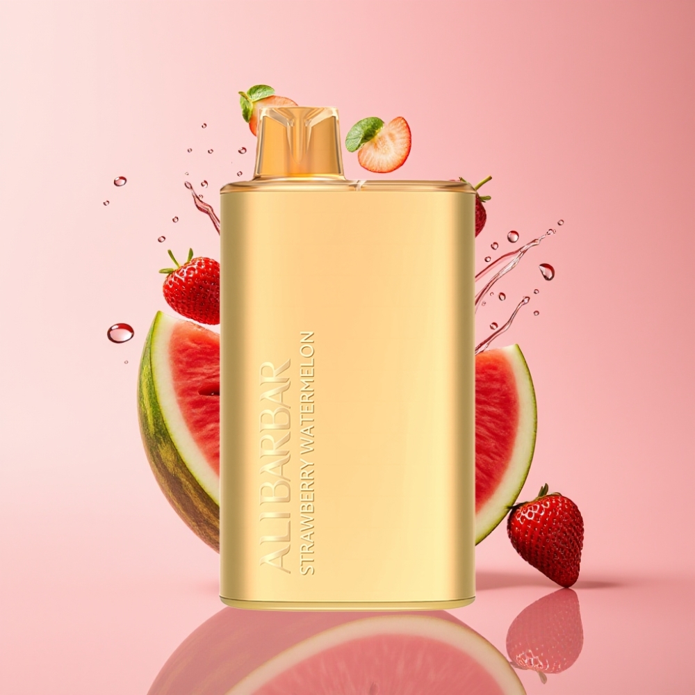 Alibarbar Rich 8000 Puffs Jednokratna Vape Jagoda Lubenica 20ml Alibarbar Rich 8000 Puffs Jednokratna Vape 2000mAh