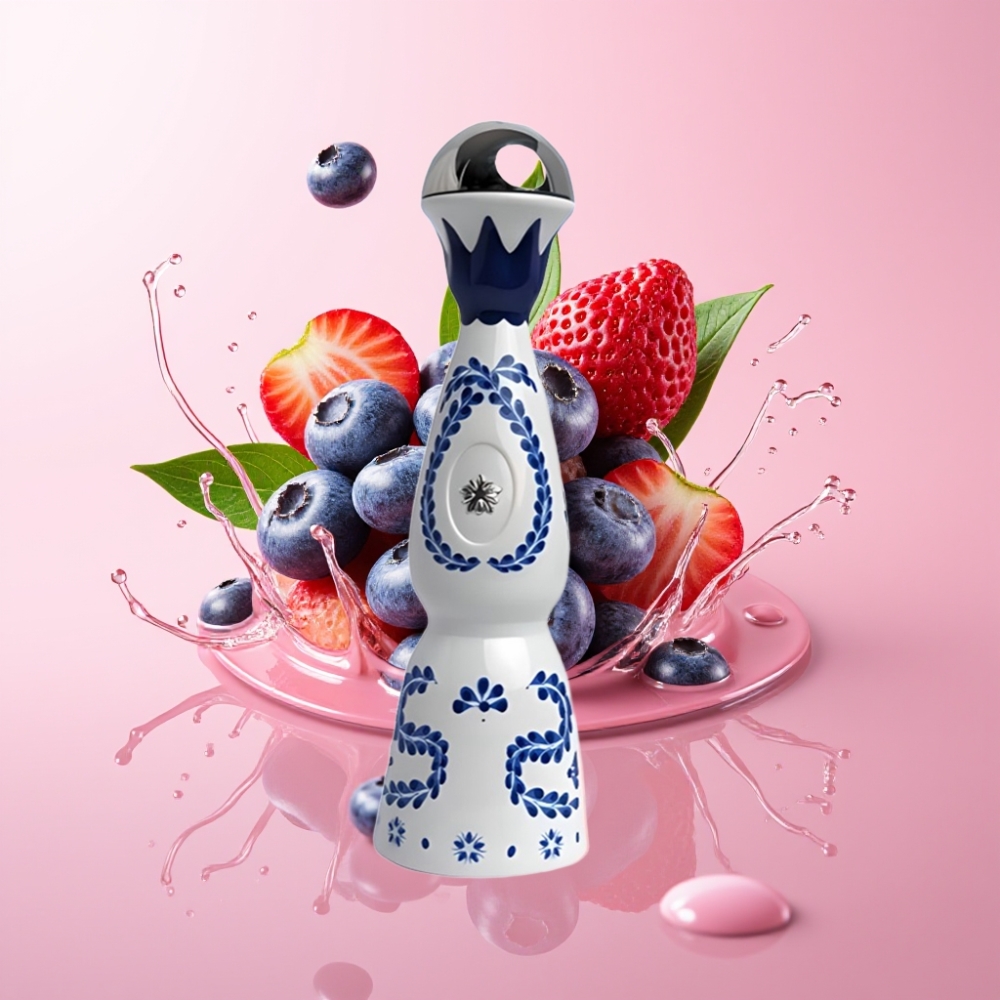 HUMO Azul 15000 Puffs Jednokratna Vape s Okusom Borovnice i Zmajskog Voća, 20mL, 5% Nikotina