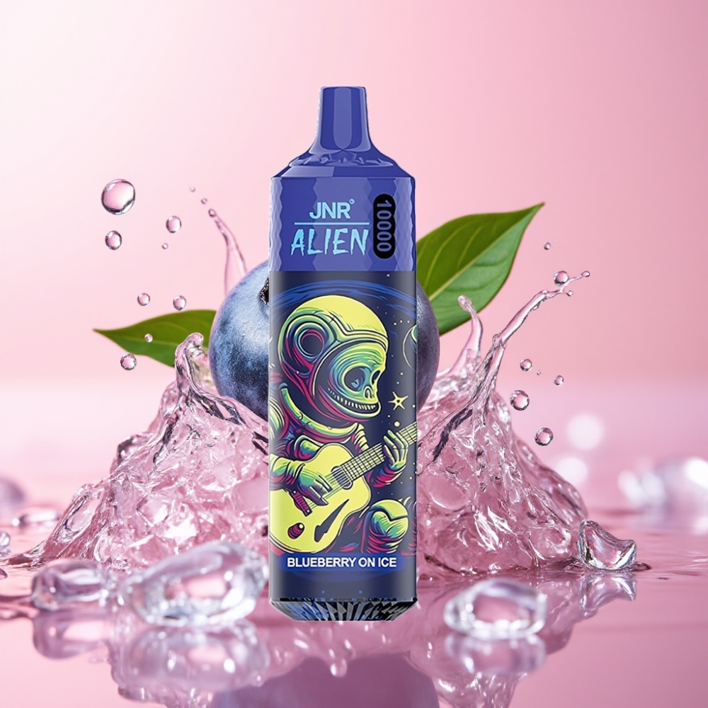 JNR Alien 10000 Puffs Disposable Vape Borovnica na ledu s 850mAh baterijom
