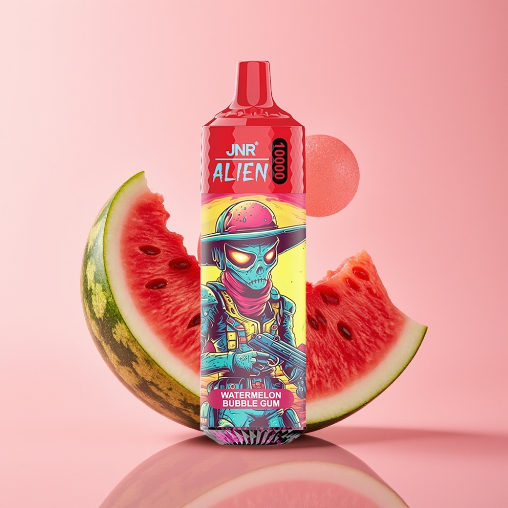 JNR Alien 10000 Puffs Dispozabil Vape Lubenica Žvakaća Guma 850mAh