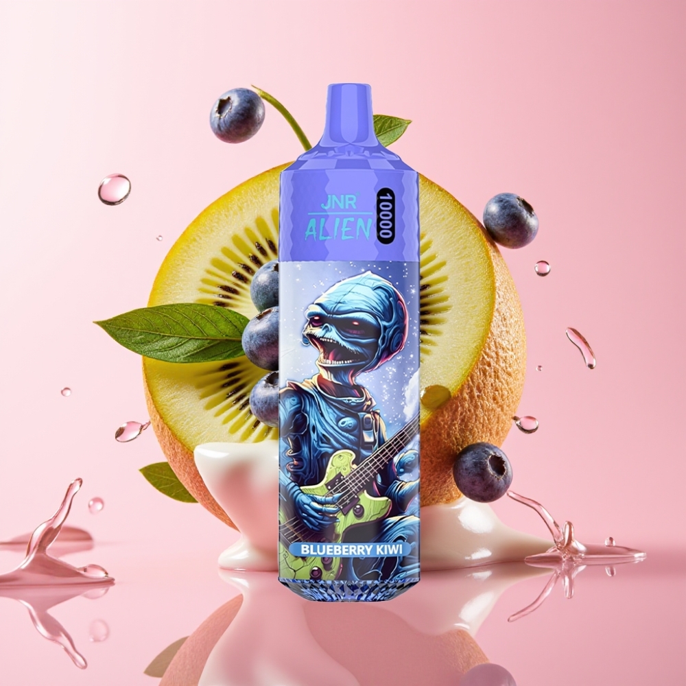 JNR Alien 10000 Puffs Jednokratna Vape Borovnica Kivi 850mAh