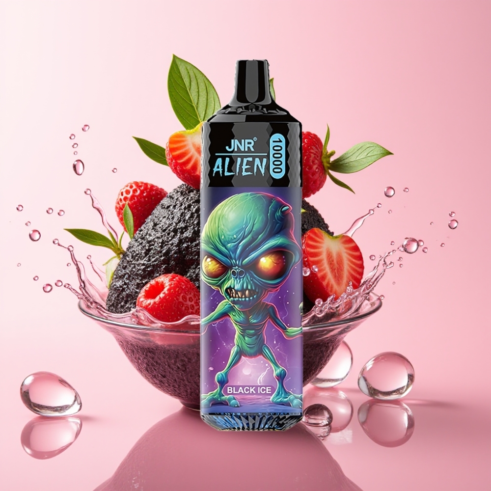 JNR Alien 10000 Puffs Jednokratna Vape Crni led, 850mAh, RGB svjetla