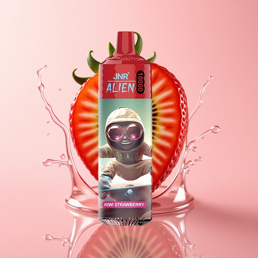 JNR Alien 10000 Puffs Jednokratna Vape Kivi Jagoda 20ml