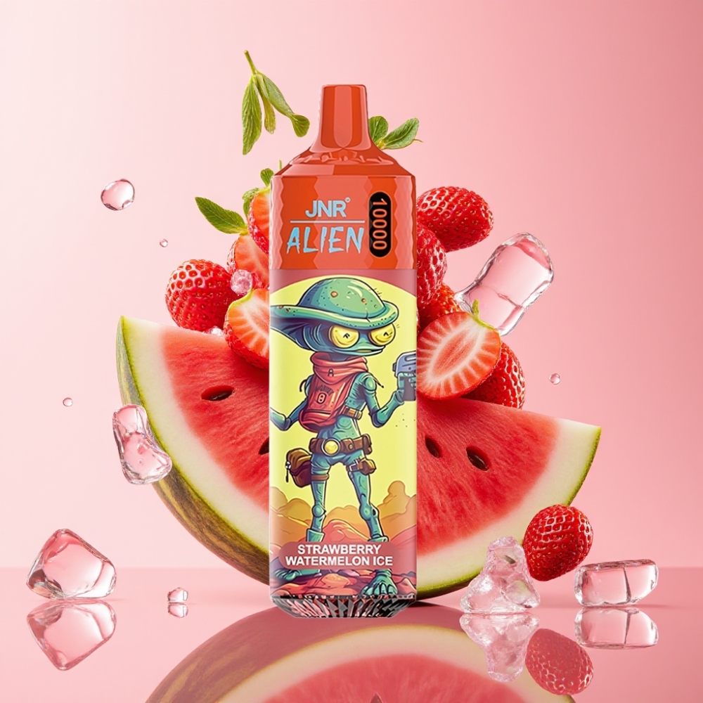 JNR Alien 10000 Puffs Jednokratna vape jagoda lubenica led 850mAh