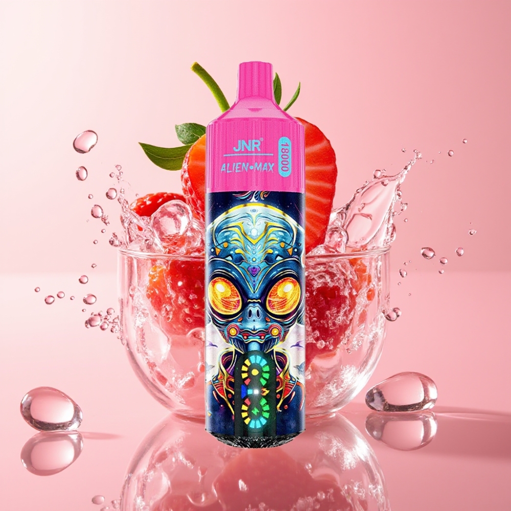 JNR Alien Max 18000 Puffs Disposable Vape Jagoda Led & 850mAh