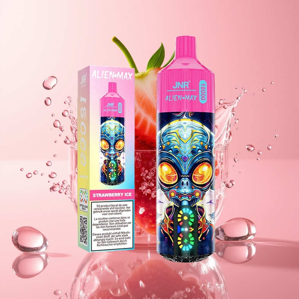 JNR Alien Max 18000 Puffs Disposable Vape Jagoda Led & 850mAh