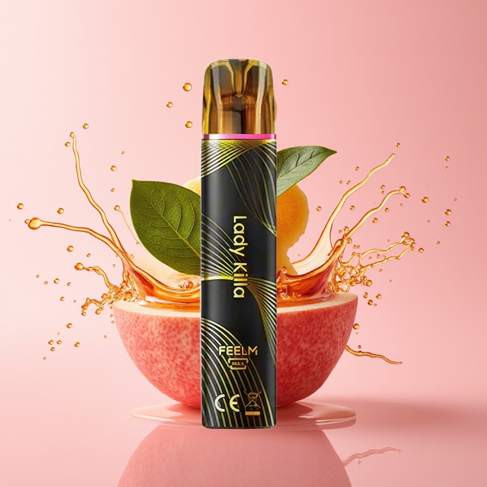 JNR Black&Golden 800 Puffs Disposable Vape Lady Killa Crna&Zlatna