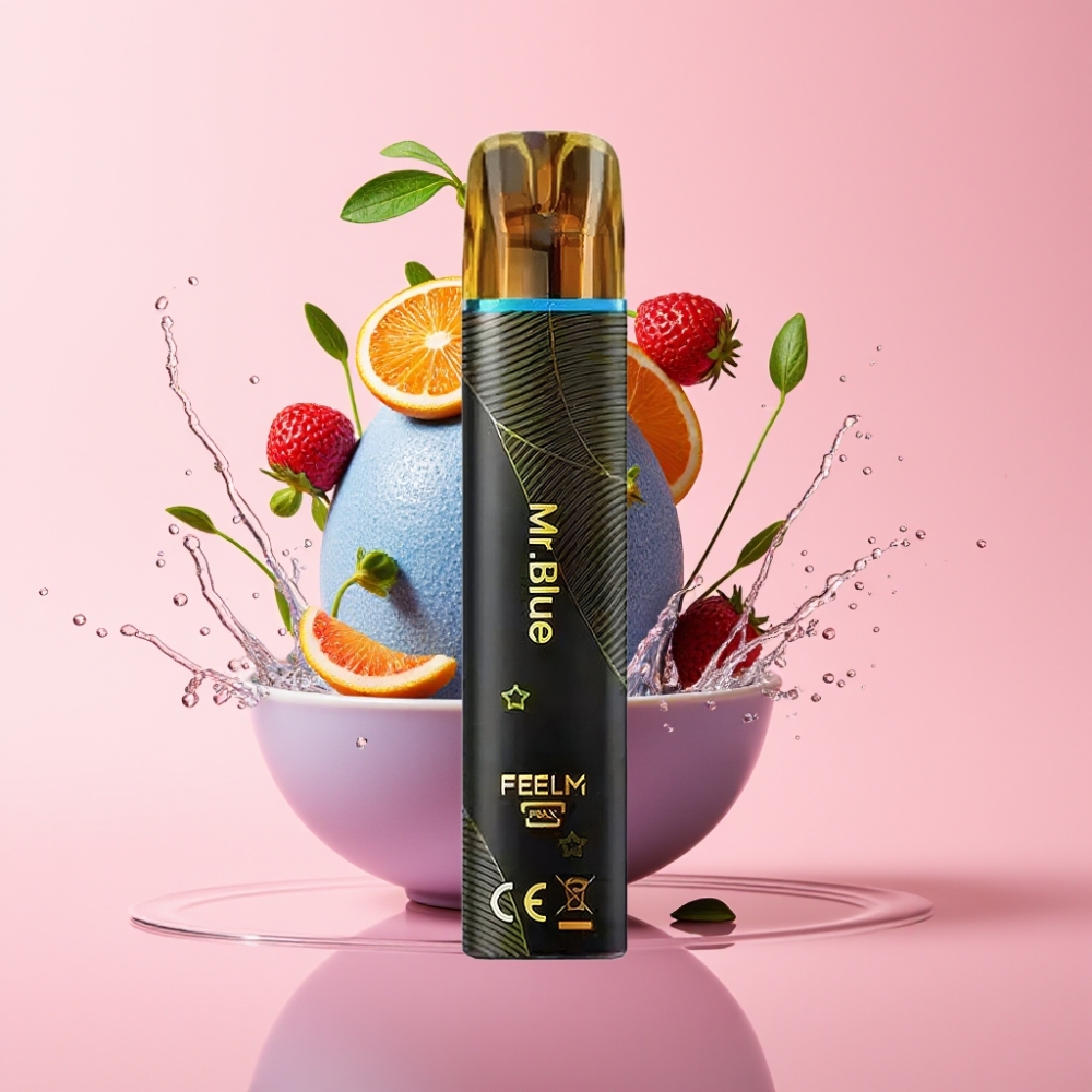 JNR Black&Golden 800 Puffs Disposable Vape Plavi 550mAh JNR Black&Golden 800 Puffs Disposable Vape 2ml