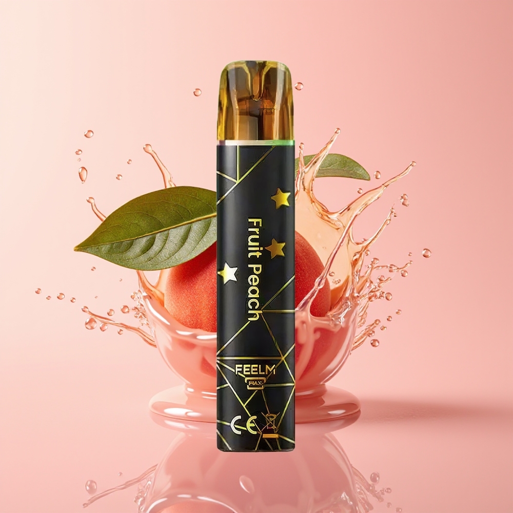 JNR Black&Golden 800 Puffs Jednokratna Vape Breskva 2ml