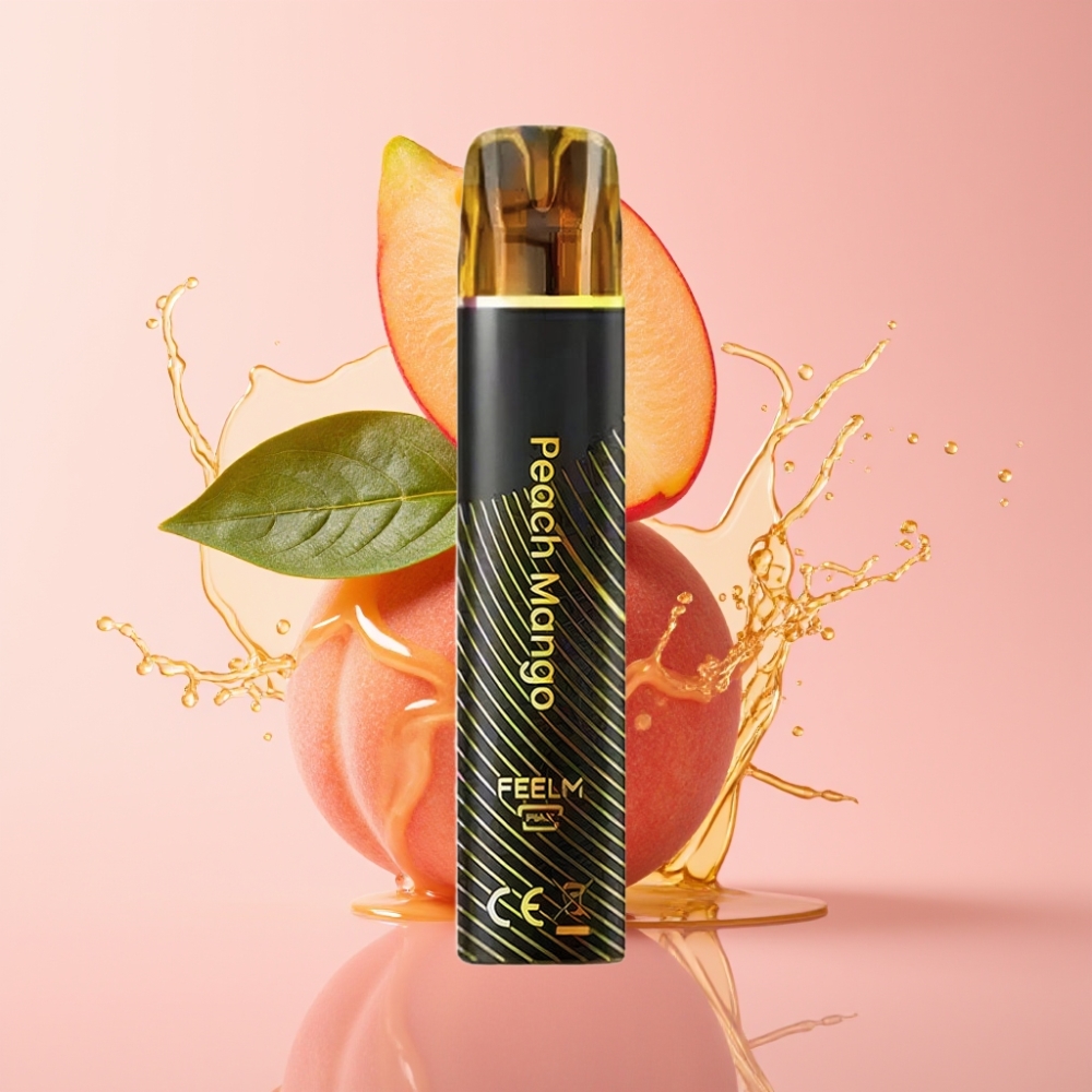 JNR Black&Golden 800 Puffs Jednokratna Vape Breskva Mango 2ml JNR Black&Golden 800 Puffs Jednokratna Vape 550mAh