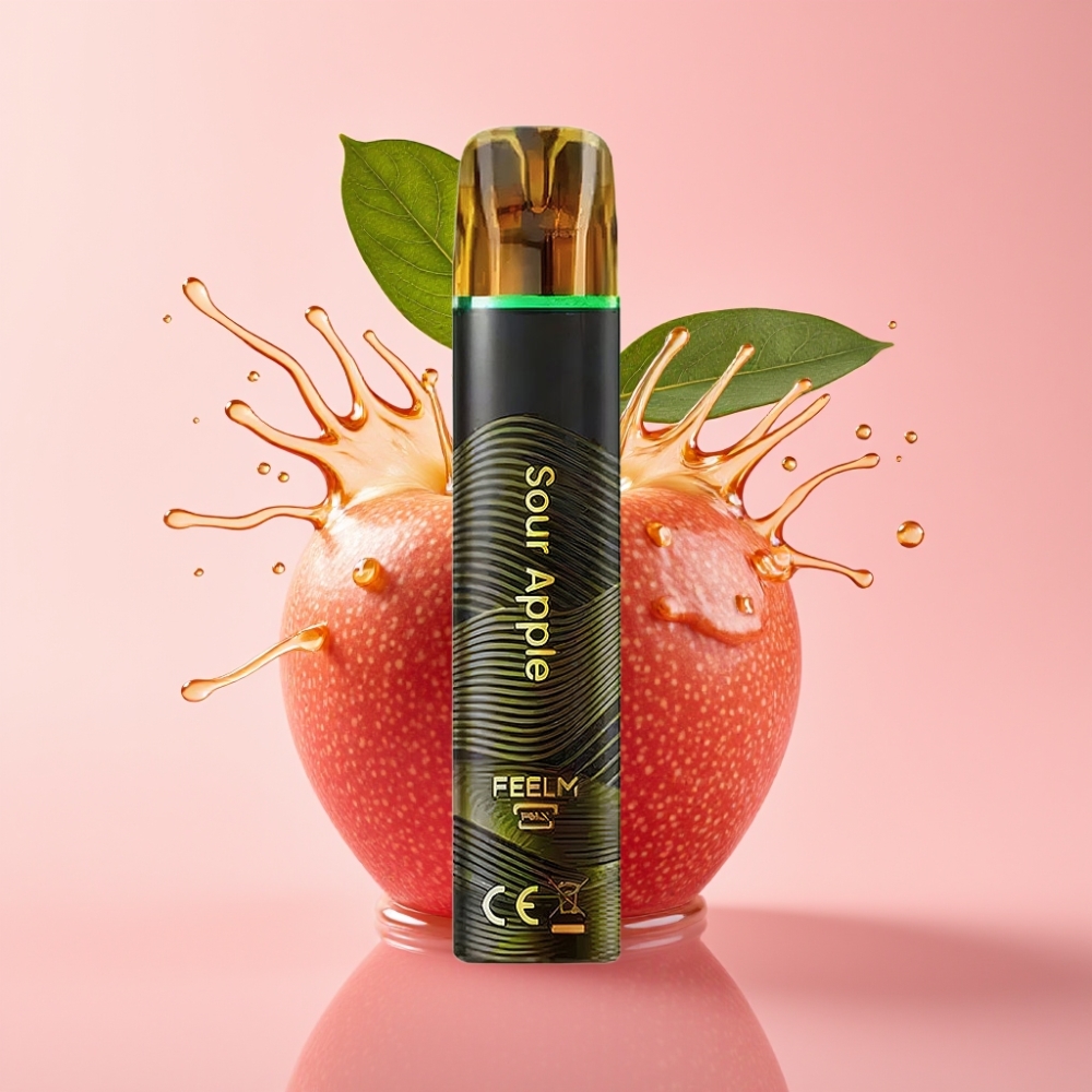 JNR Black&Golden 800 Puffs Jednokratna Vape Kisela Jabuka 2ml JNR Black&Golden 800 Puffs Jednokratna Vape 550mAh