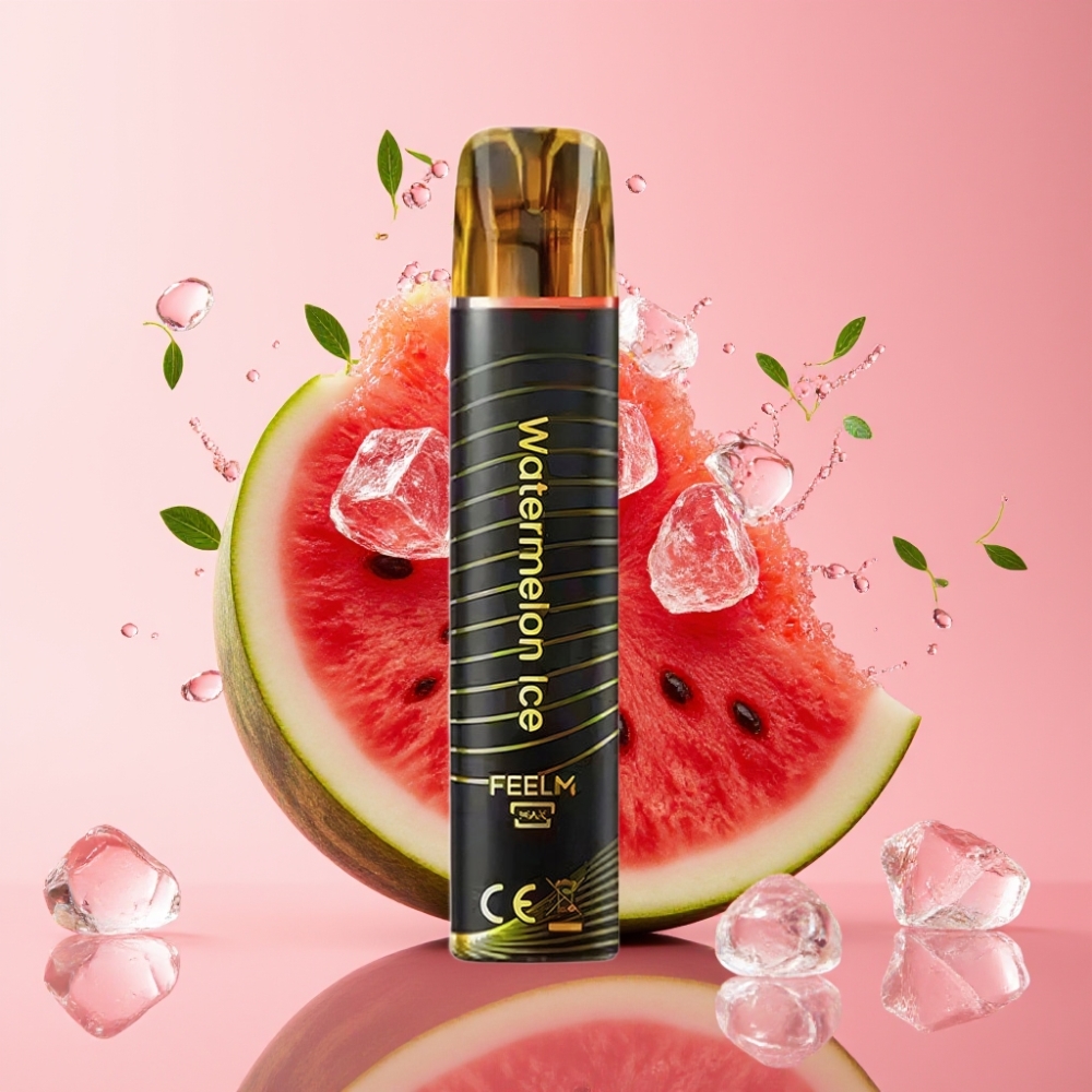 JNR Black&Golden 800 Puffs Jednokratna Vape Lubenica Led 2% Nikotina