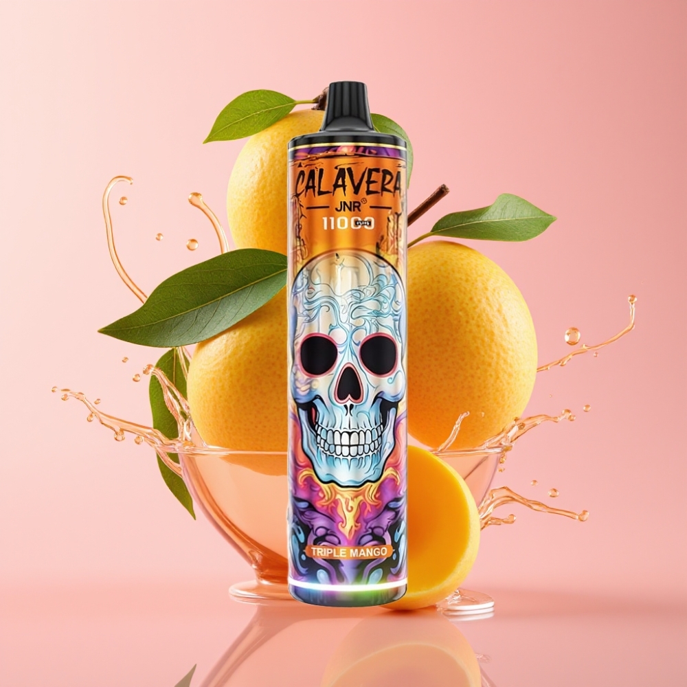 JNR Calavera 11000 Puffova Disposable Vape Trostruki Mango 21ml