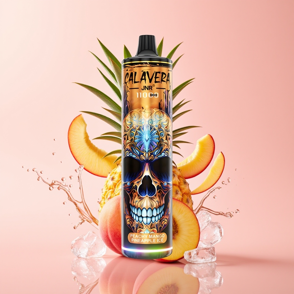JNR Calavera 11000 Puffova Jednokratna Vape Breskva Mango Ananas Led 850mAh