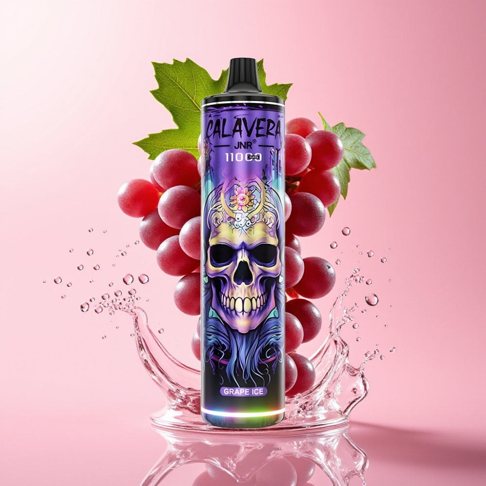 JNR Calavera 11000 Puffs Jednokratni Vape Grožđe Led s Type-C punjenjem