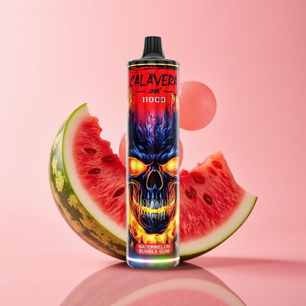 JNR Calavera 11000 Pufova Jednokratna Vape Lubenica Žvakaća Guma, 21ml, 850mAh