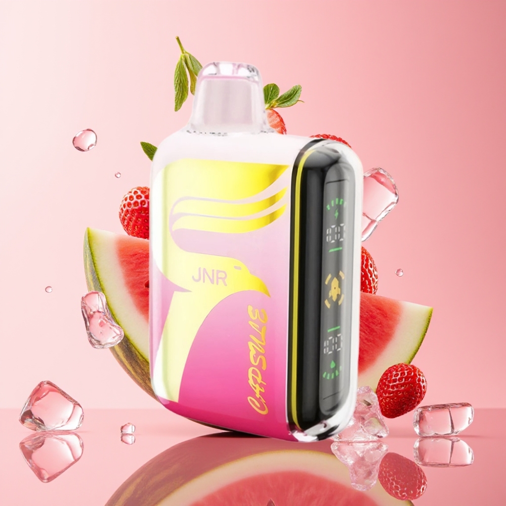 JNR Capsule 15000 Puffs Jednokratna Vape Jagoda Lubenica Led 20ml, 850mAh