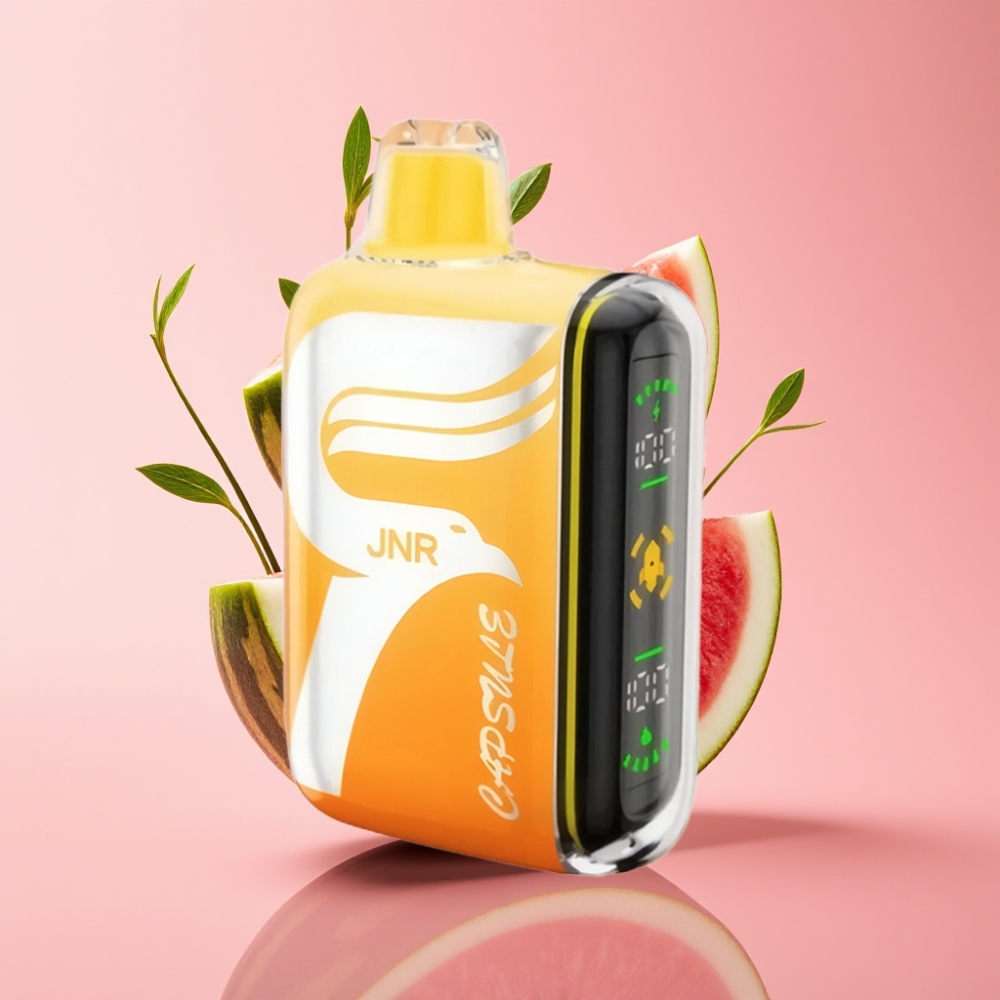 JNR Capsule 15000 Puffs Jednokratna Vape Lubenica Irchee, 20ml, Dual Mesh Coil