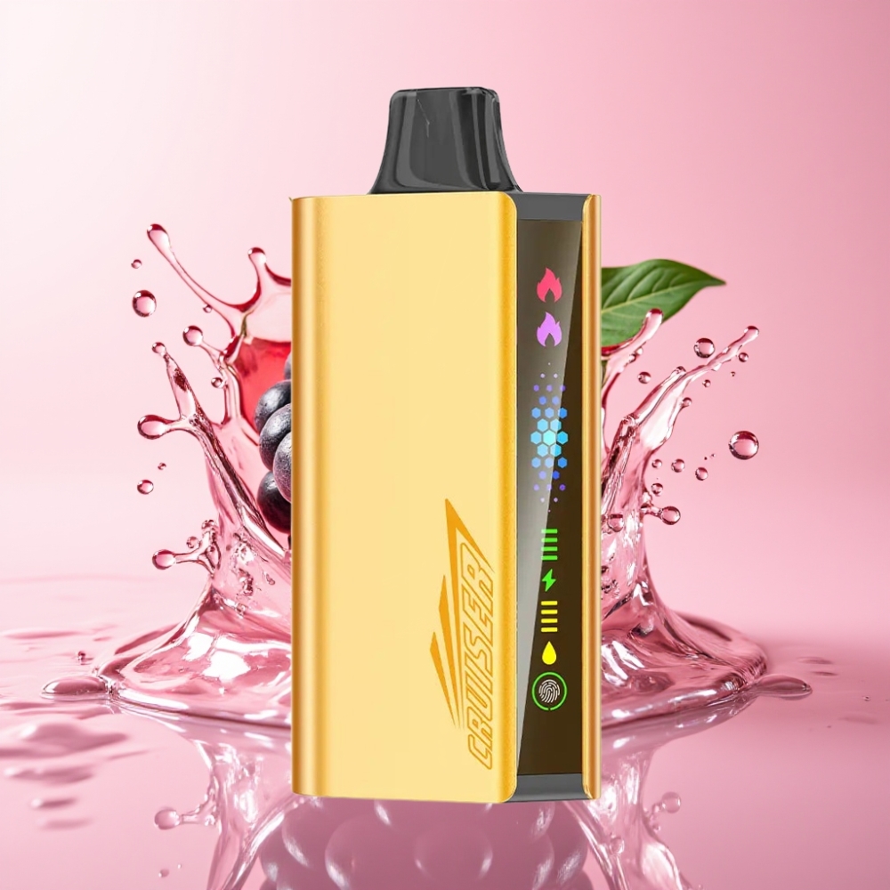 JNR Cruiser 12000 Puffova Bez Punjenja Disposable Vape Blackberry Ice s 3500 mAh Baterijom