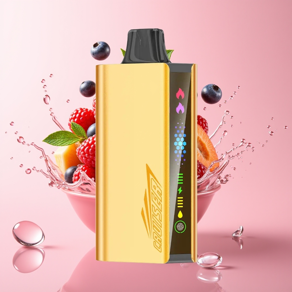 JNR Cruiser 12000 Puffs Bez Punjenja Disposable Vape Mješovita Bobica s 3500 mAh Baterijom