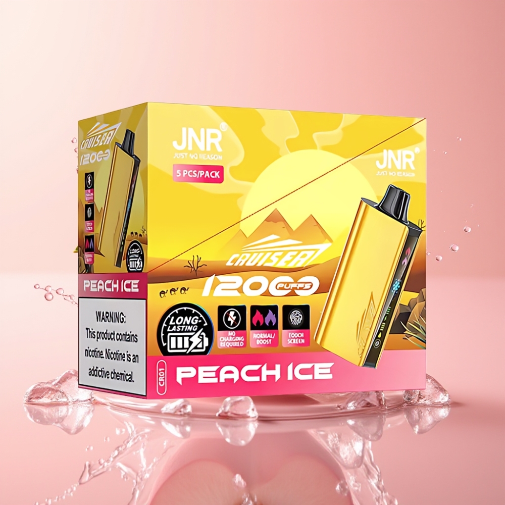 JNR Cruiser 12000 Puffs No-Charge Bresa Oklada Aluminijsko Tijelo