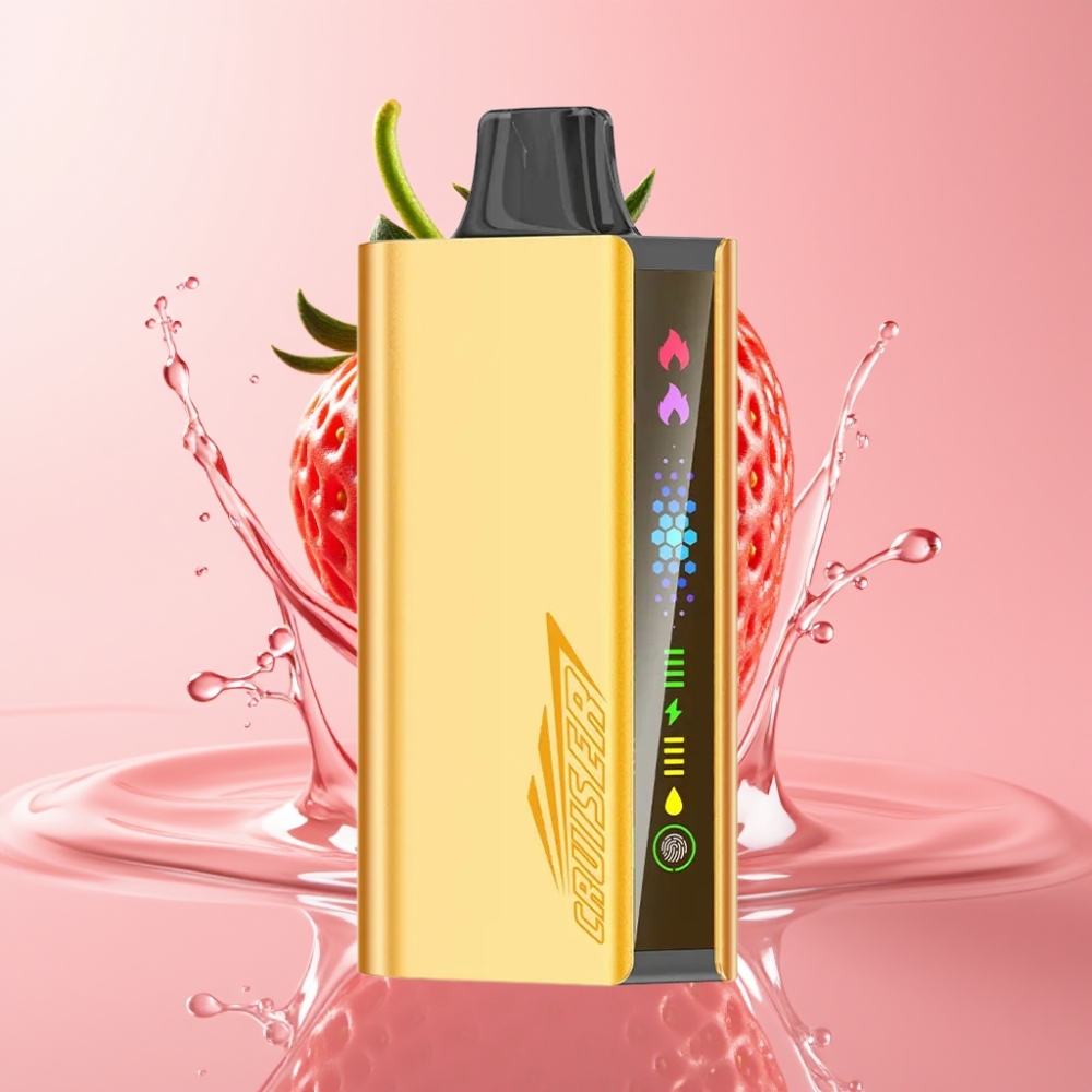 JNR Cruiser 12000 Puffs No-Charge Disposable Vape Jagoda Chupa Chups s 3500 mAh baterijom