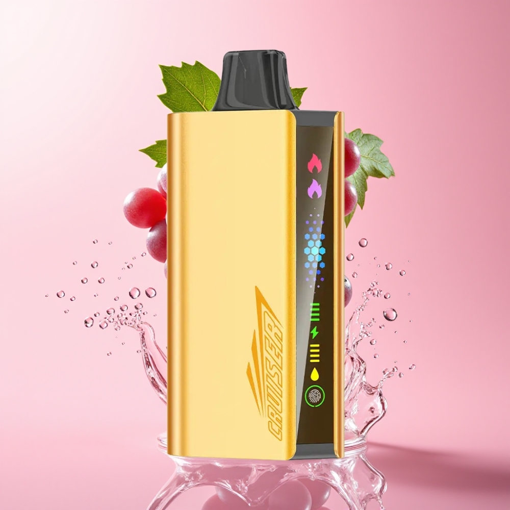 JNR Cruiser 12000 Pufova Bez Punjenja Jednokratni Vape Grožđe Led s 3500 mAh Baterijom