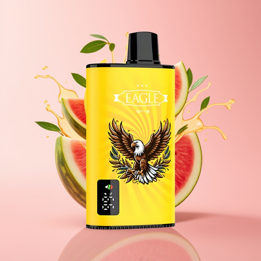JNR EAGLE Smart 23000 Pufa Jednokratna Vape Breskva Mango Lubenica s Digitalnim Ekranom