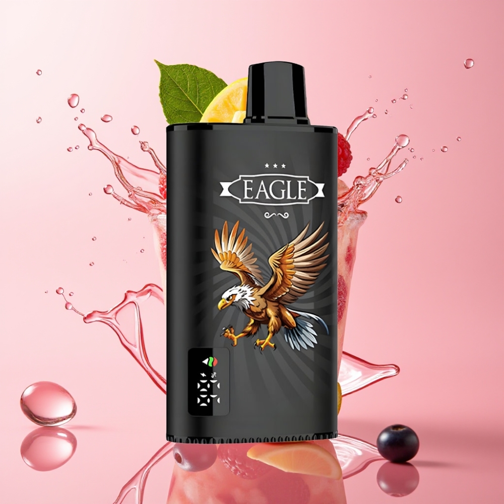 JNR EAGLE Smart 23000 Puffs Disposable Vape Crna Ribica Mango Led 25ml 2%