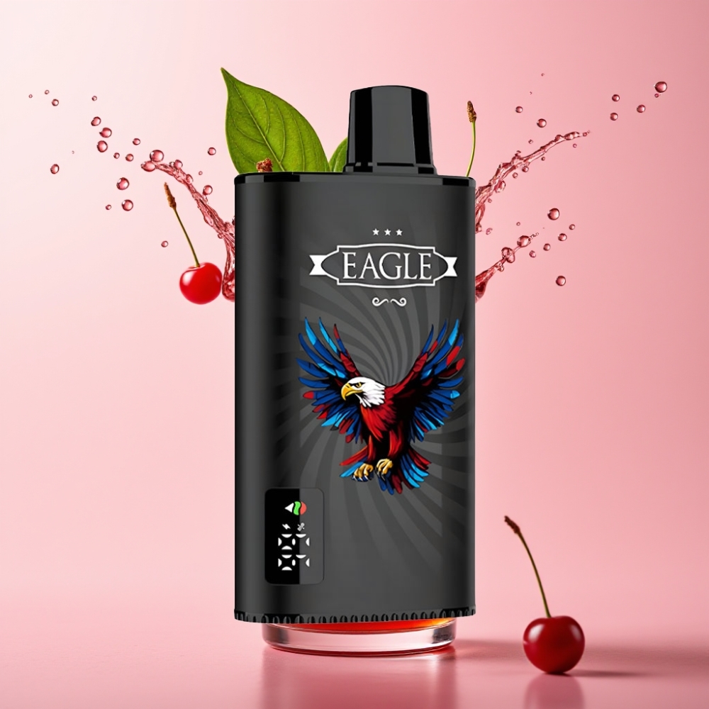 JNR EAGLE Smart 23000 Puffs Jednokratna Vape Trešnja Kola s Digitalnim Ekranom i 1.0ohm Mesh Coil