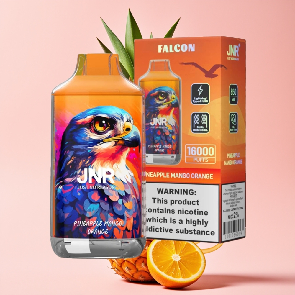 JNR Falcon 16000 Puffs Disposable Ananas Mango Naranča 22ml