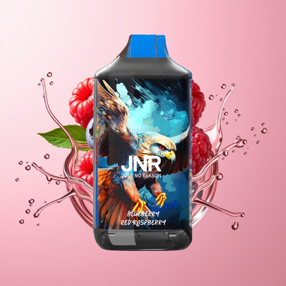 JNR Falcon 16000 Puffs Jednokratna Vape Borovnica Crvena Malina 22ml JNR Falcon 16000 Puffs 850mAh