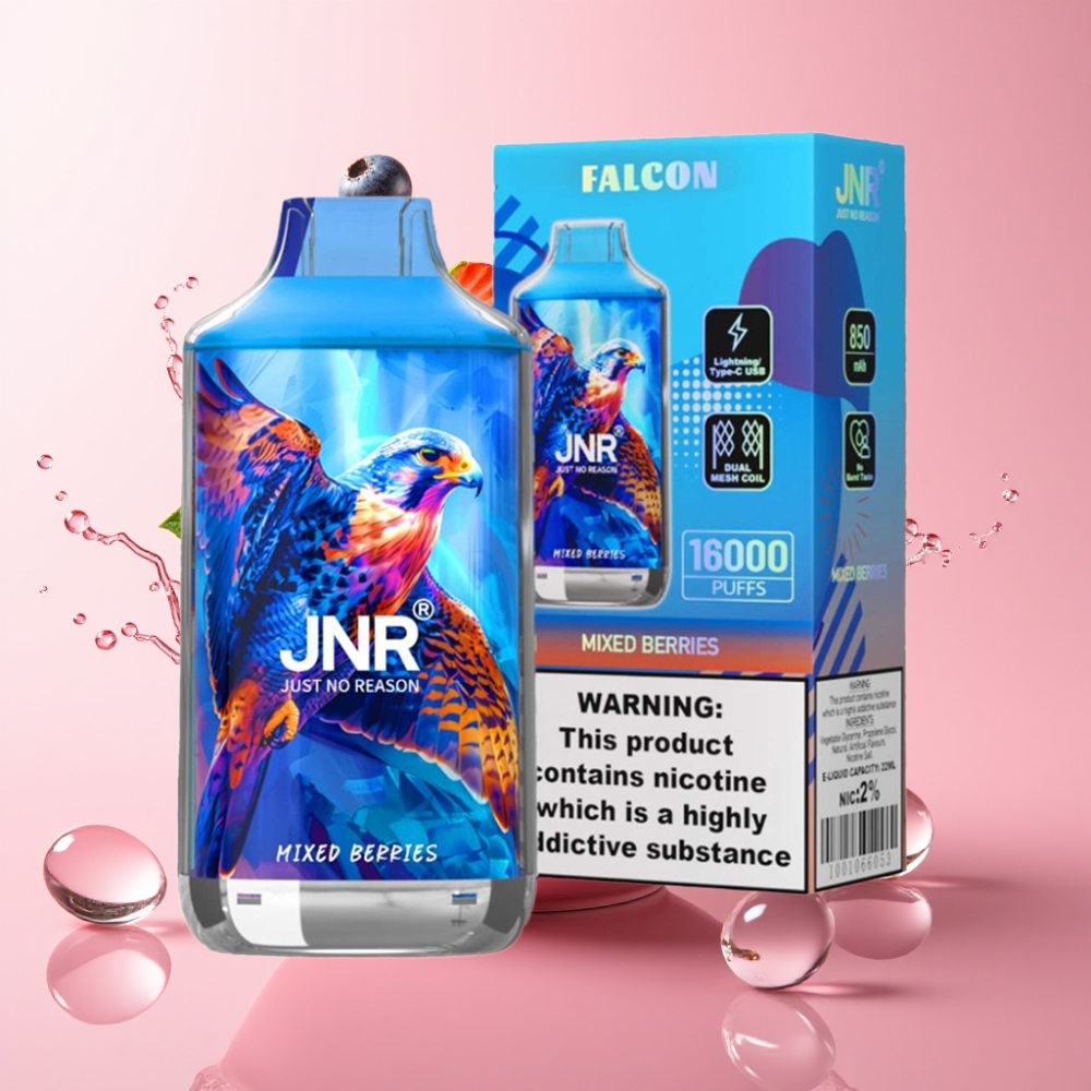JNR Falcon 16000 Puffs Jednokratna Vape Mješovito Voće 22ml