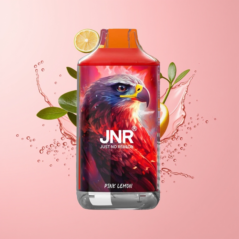 JNR Falcon 16000 Puffs Jednokratna Vape Ružičasti Limun 22ml JNR Falcon 16000 Puffs 850mAh Dual Mesh Coil