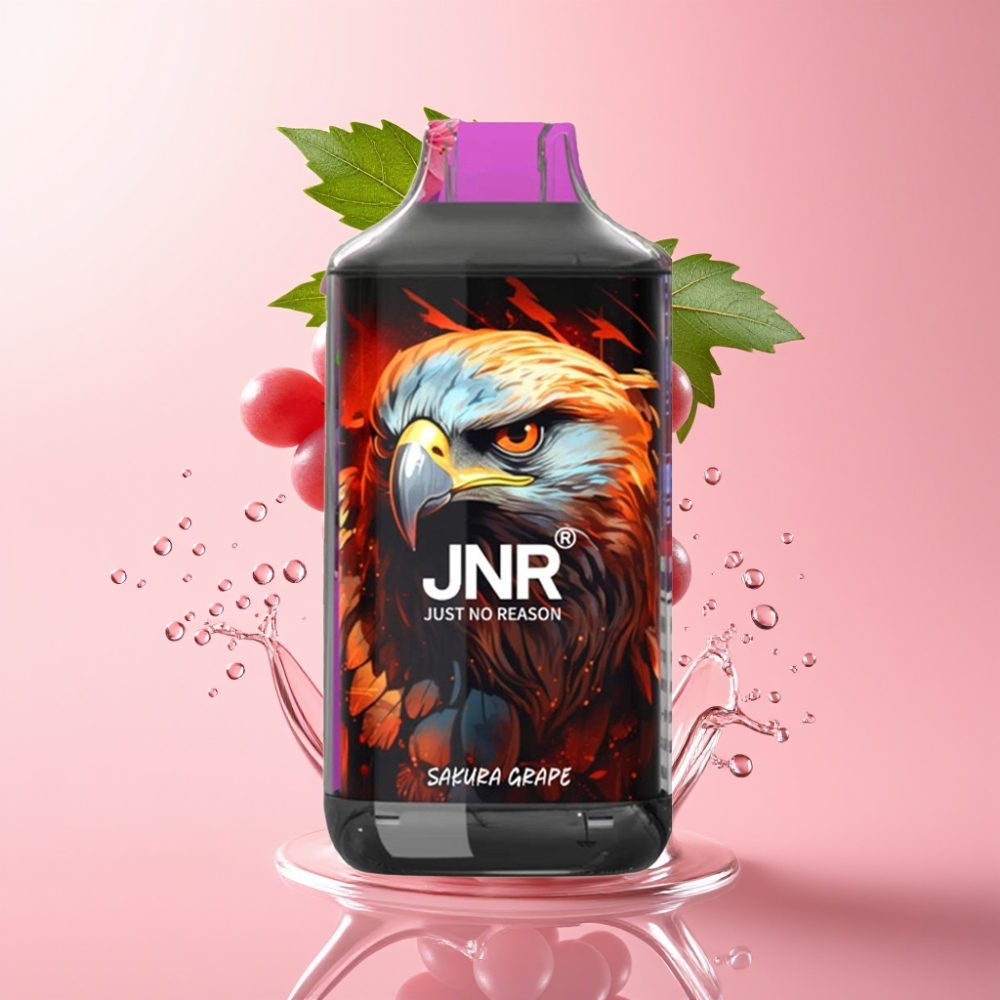 JNR Falcon 16000 Puffs Jednokratna Vape Trešnja Grožđe 22ml Dual Mesh