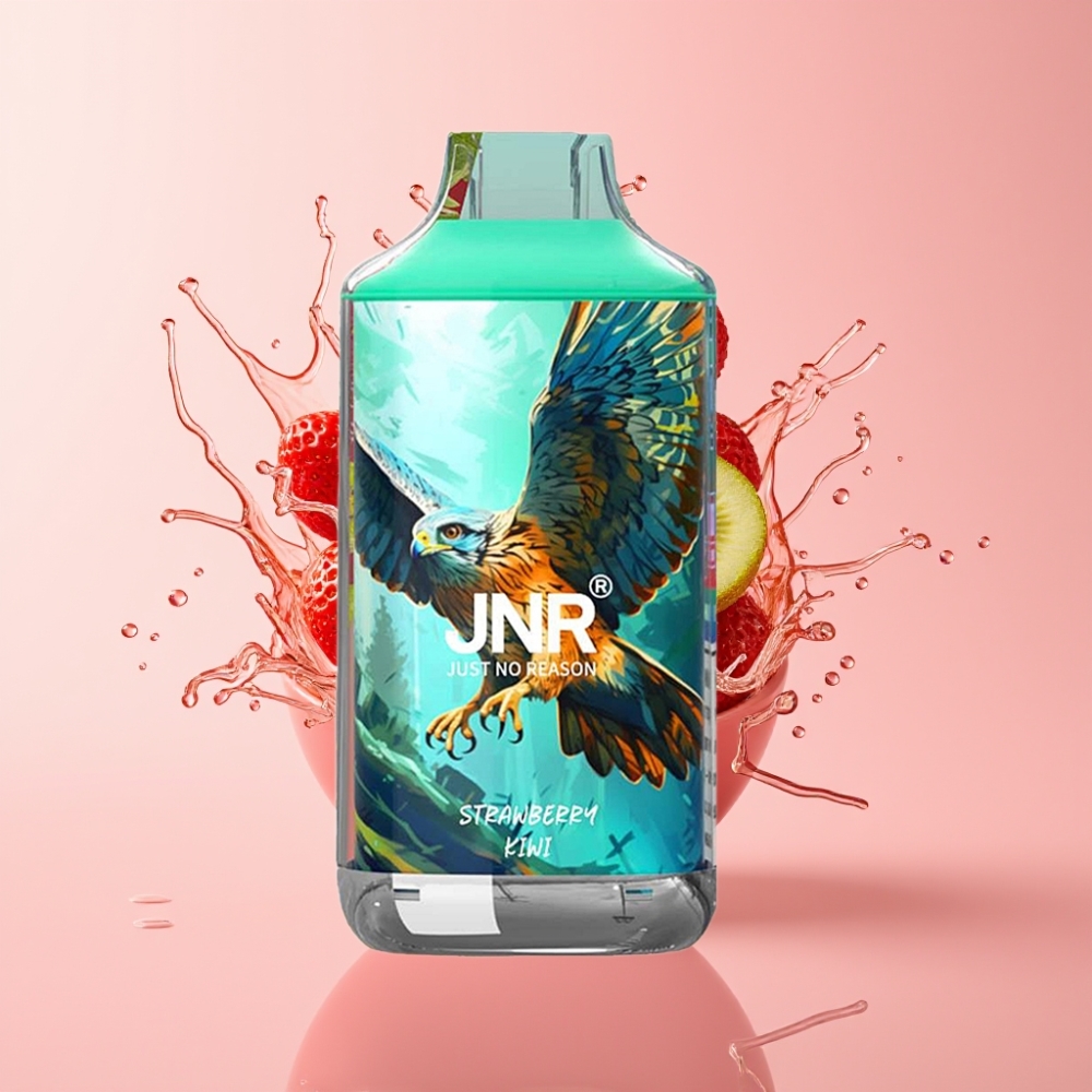 JNR Falcon 16000 Puffs Jednokratna vape jagoda-kiwi 22ml JNR Falcon 16000 Puffs 850mAh