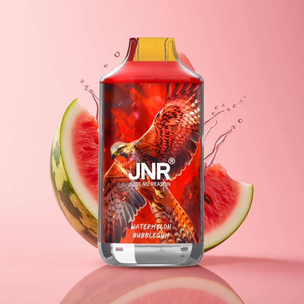 JNR Falcon 16000 Puffs Jednokratni Vape Lubenica Bubblegum 22ml JNR Falcon 16000 Puffs 850 mAh