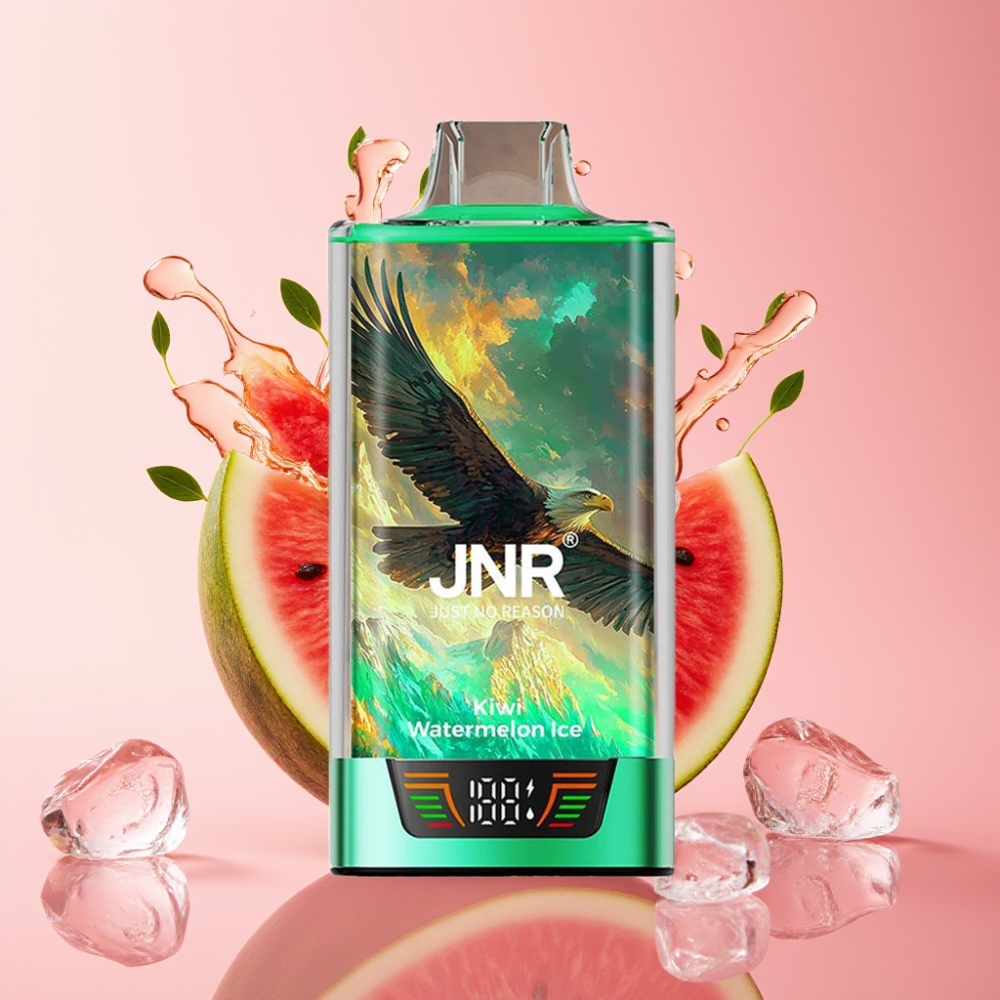 JNR Falcon Pro 28000 Disposable Vape Kivi Lubenica Led 30ml/950mAh