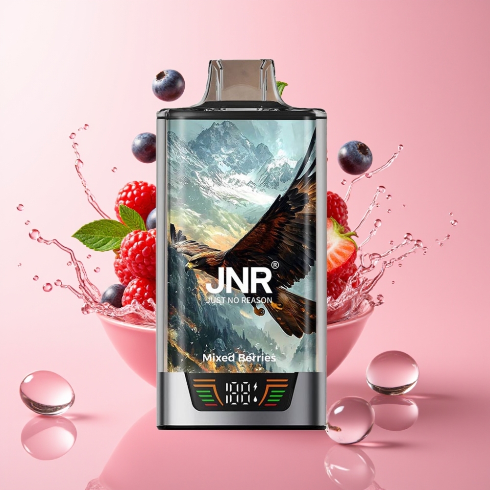 JNR Falcon Pro 28000 Jednokratna Vape Mješavina Bobica, 28000 pufova, 30ml JNR Falcon Pro 28000 Jednokratna Vape, 950mAh, USB Type-C