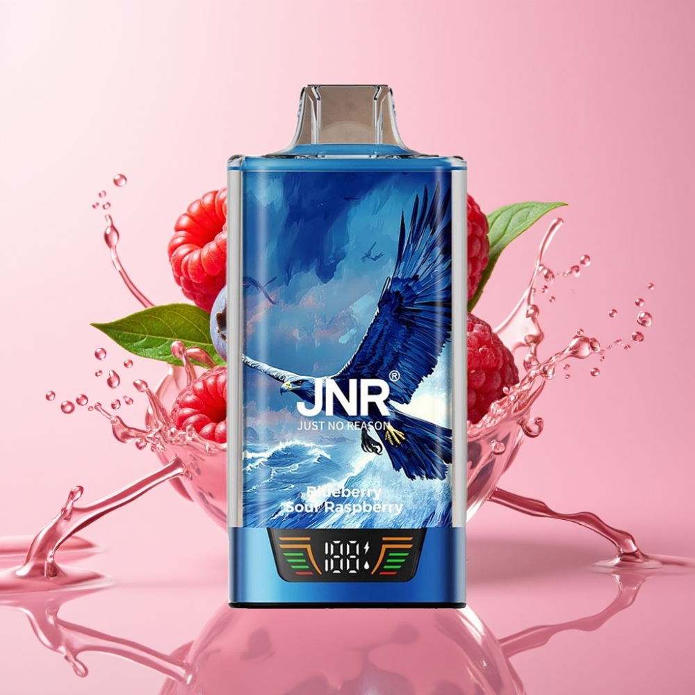JNR Falcon Pro 28000 Jednokratna Vape Plava Jagoda-Kisela Malina, 30ml, 5% Nikotina