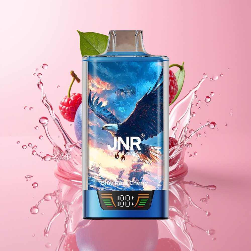 JNR Falcon Pro 28000 Jednokratna Vape Plava Malina-Trešnja, 28000 pufova, 5% nikotina
